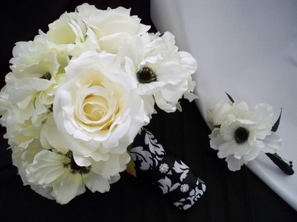 These are a few of my favorite things part 1 Damask Wedding Bouquet